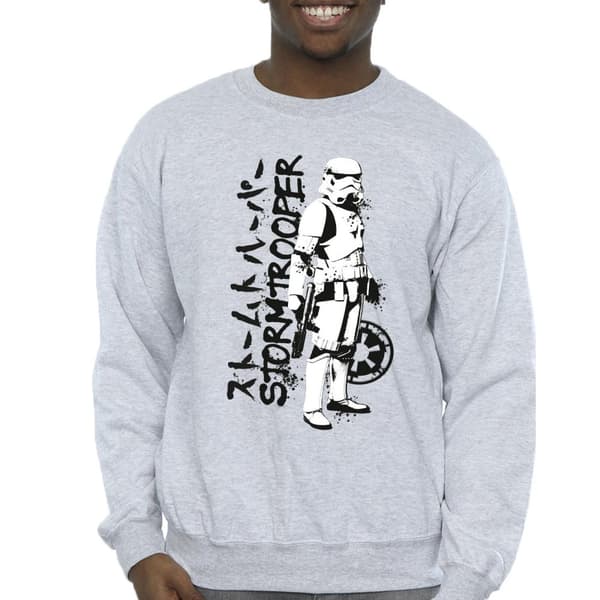 Star Wars Mens Japanese Stormtrooper Sweatshirt
