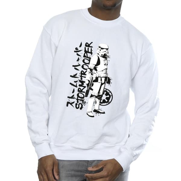 Star Wars Mens Japanese Stormtrooper Sweatshirt