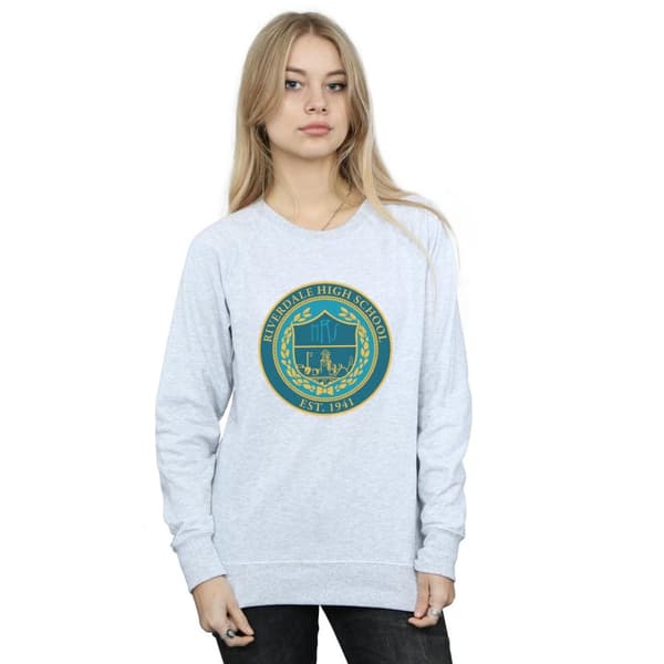Riverdale Womens/Ladies High School Crest Sweatshirt