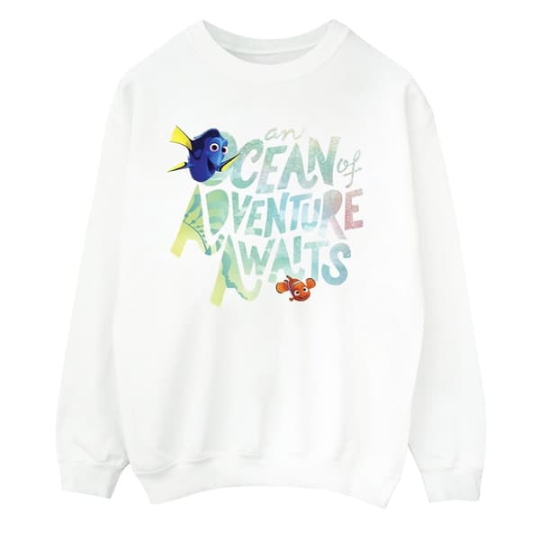 Disney Womens/Ladies Finding Dory Ocean Adventure Sweatshirt