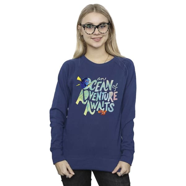 Disney Womens/Ladies Finding Dory Ocean Adventure Sweatshirt
