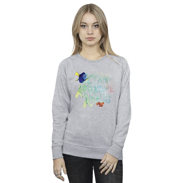 Disney Womens/Ladies Finding Dory Ocean Adventure Sweatshirt