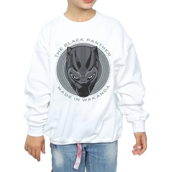 Marvel Girls Black Panther Made in Wakanda Sweatshirt