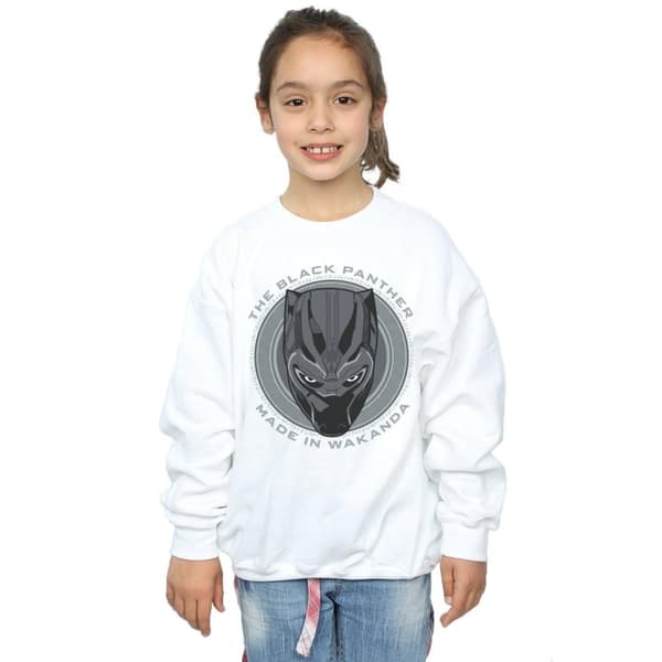 Marvel Girls Black Panther Made in Wakanda Sweatshirt