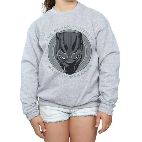 Marvel Girls Black Panther Made in Wakanda Sweatshirt