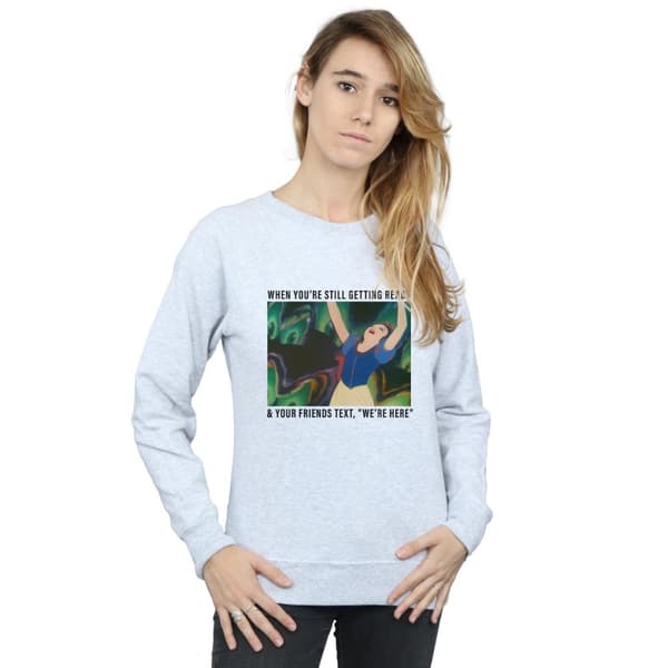 Disney Princess Womens/Ladies Snow White Still Getting Ready Sweatshirt