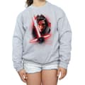 Miniatyrbillede 3 af 5: Star Wars Girls The Last Jedi Kylo Ren Brushed Sweatshirt