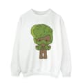 Miniatyrbild 1 av 3: Marvel Mens I Am Groot Chibi Flex Sweatshirt