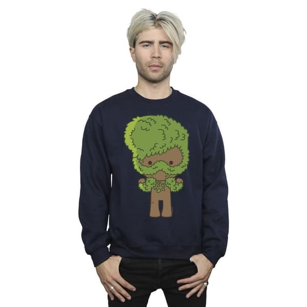Marvel Mens I Am Groot Chibi Flex Sweatshirt