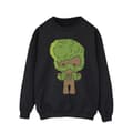 Miniatyrbild 1 av 3: Marvel Mens I Am Groot Chibi Flex Sweatshirt