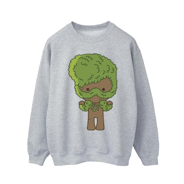Marvel Mens I Am Groot Chibi Flex Sweatshirt