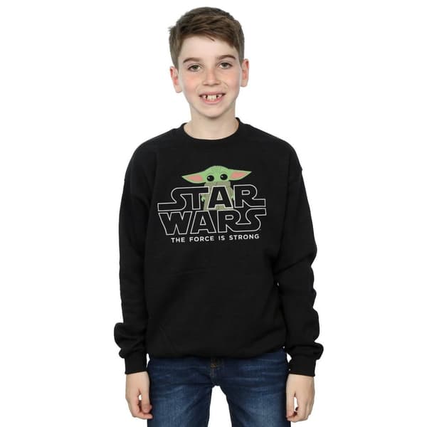 Star Wars Boys The Mandalorian The Child Strong Sweatshirt
