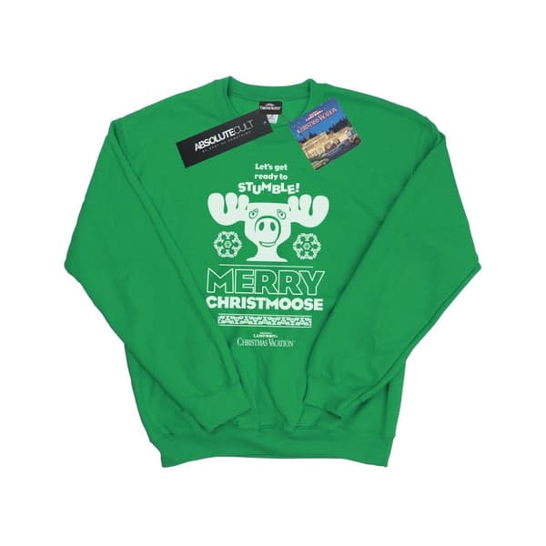 National Lampoon´s Christmas Vacation Sweatshirt "Merry Christmoose" för herrar