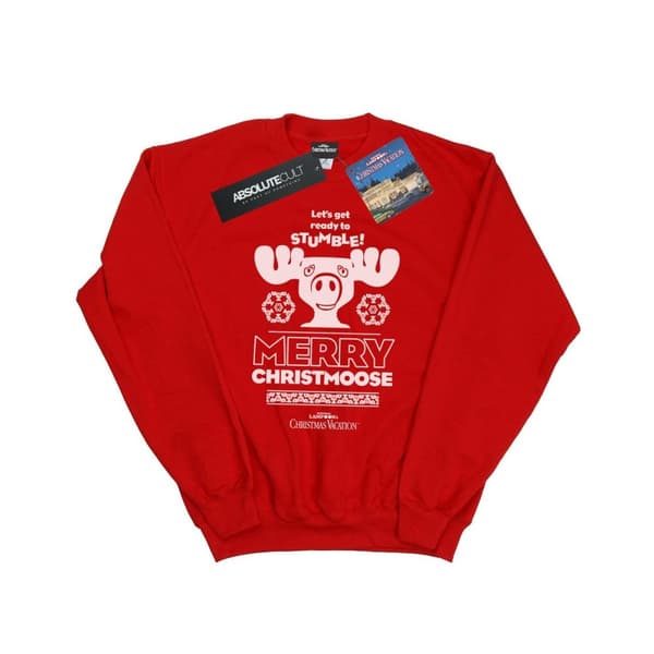 National Lampoon´s Christmas Vacation Sweatshirt "Merry Christmoose" för herrar