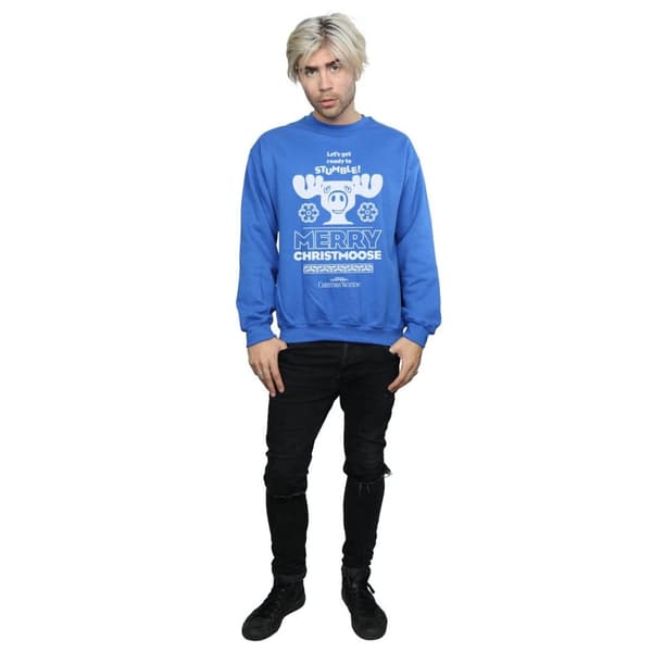 National Lampoon´s Christmas Vacation Sweatshirt "Merry Christmoose" för herrar