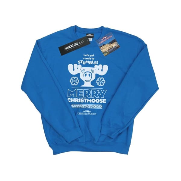 National Lampoon´s Christmas Vacation Sweatshirt "Merry Christmoose" för herrar