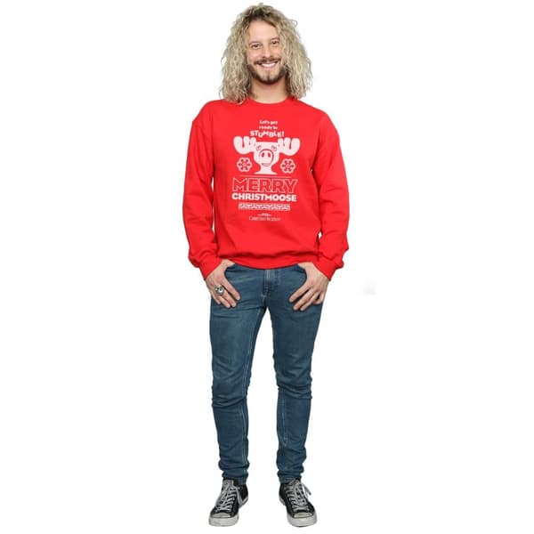National Lampoon´s Christmas Vacation Sweatshirt "Merry Christmoose" för herrar