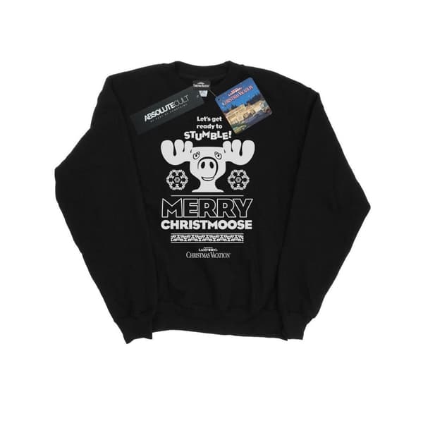National Lampoon´s Christmas Vacation Sweatshirt "Merry Christmoose" för herrar