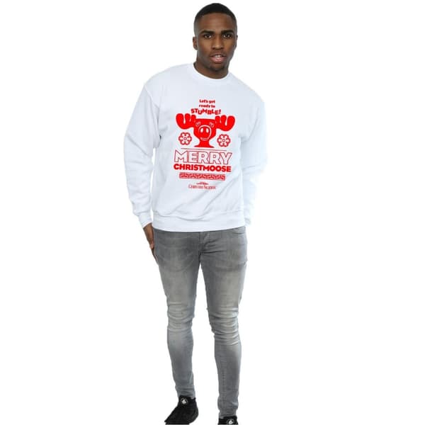 National Lampoon´s Christmas Vacation Sweatshirt "Merry Christmoose" för herrar