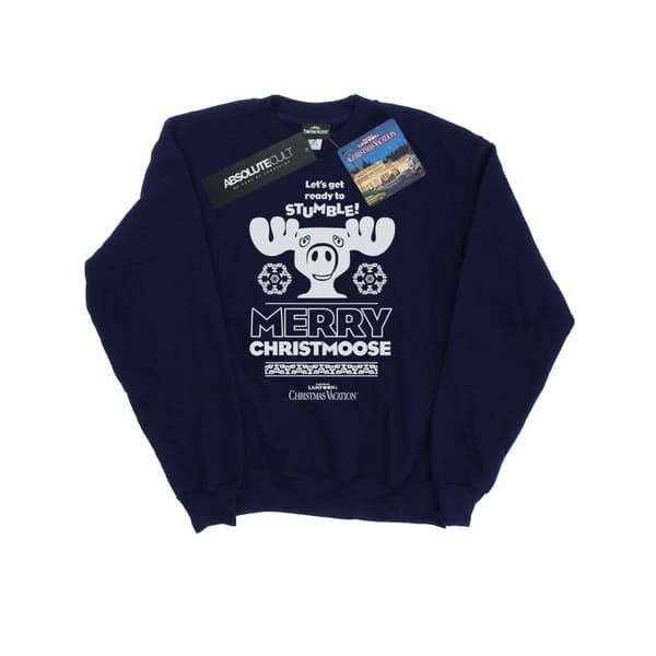 National Lampoon´s Christmas Vacation Sweatshirt "Merry Christmoose" för herrar