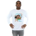 Miniatyrbillede 3 af 4: Disney Mens Moana And Maui Wave Sweatshirt