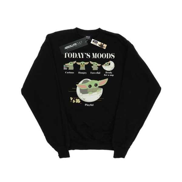 Star Wars Mens The Mandalorian The Child Moods Sweatshirt