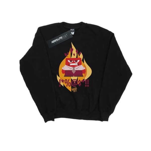 Disney Mens Inside Out Fired Up Sweatshirt