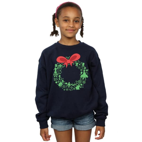 Marvel Sweatshirt med julkrans från Avengers för flickor