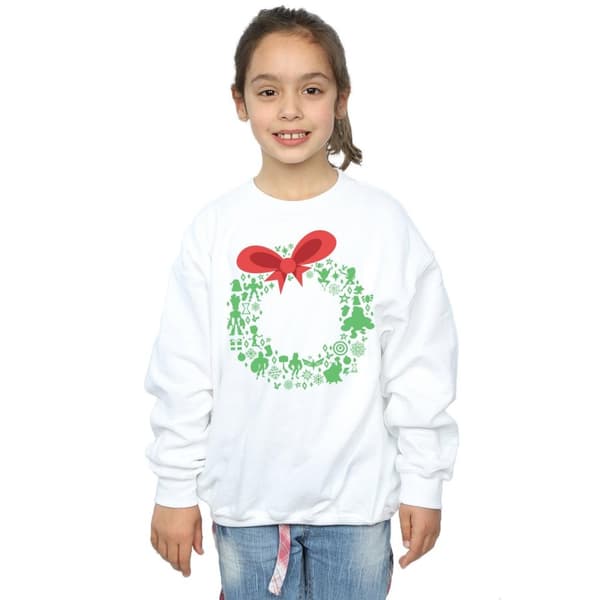 Marvel Sweatshirt med julkrans från Avengers för flickor