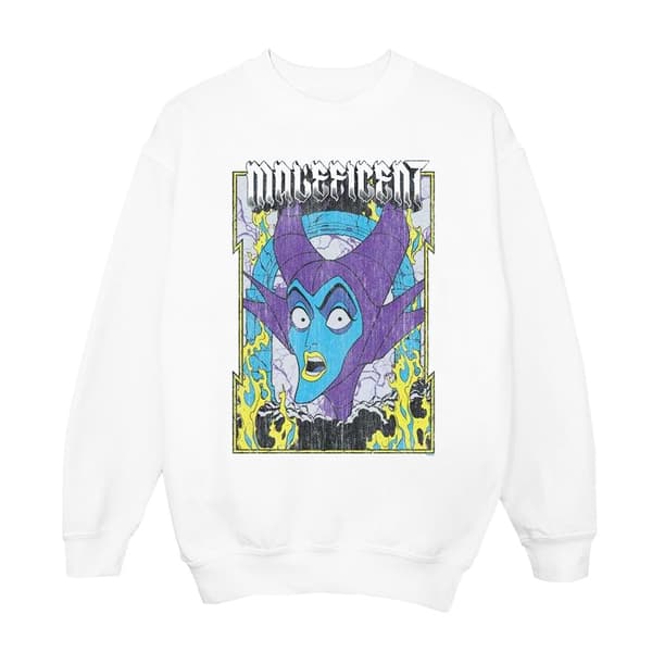 Disney Girls Maleficent Poster Sweatshirt