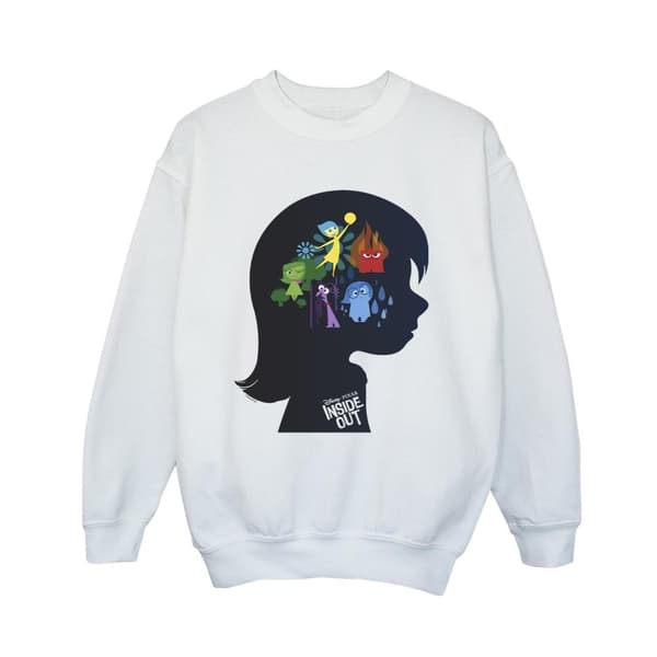 Disney Boys Inside Out Head Silhouette Sweatshirt