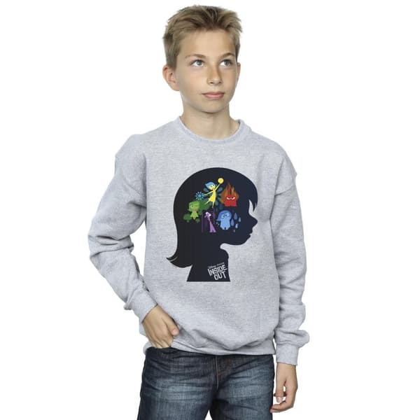 Disney Boys Inside Out Head Silhouette Sweatshirt
