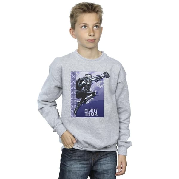 Marvel Boys Thor Love And Thunder Mighty Thor Sweatshirt