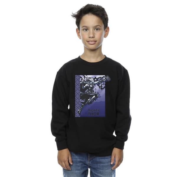 Marvel Boys Thor Love And Thunder Mighty Thor Sweatshirt