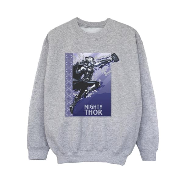 Marvel Boys Thor Love And Thunder Mighty Thor Sweatshirt