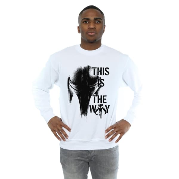 Star Wars Mens The Mandalorian The Way Sweatshirt