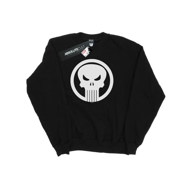 Marvel Mens The Punisher Skull Circle Sweatshirt