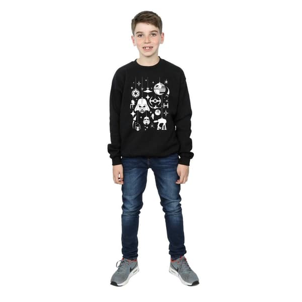 Star Wars Boys Christmas Decorations Sweatshirt
