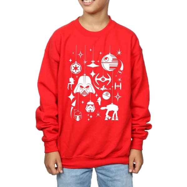 Star Wars Boys Christmas Decorations Sweatshirt