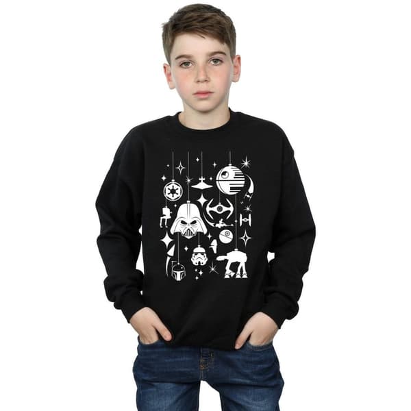 Star Wars Boys Christmas Decorations Sweatshirt