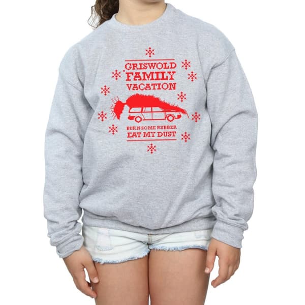 National Lampoon´s Christmas Vacation Girls Eat My Dust Sweatshirt
