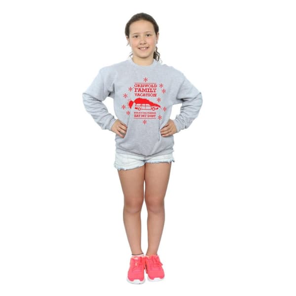 National Lampoon´s Christmas Vacation Girls Eat My Dust Sweatshirt