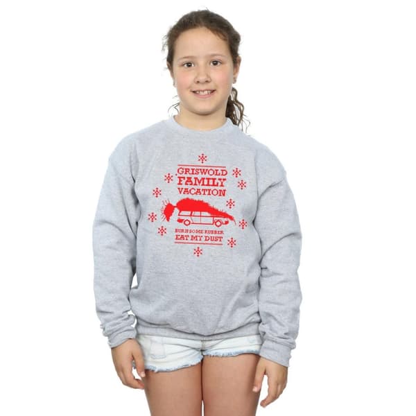 National Lampoon´s Christmas Vacation Girls Eat My Dust Sweatshirt