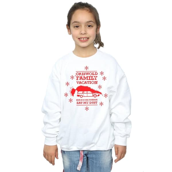 National Lampoon´s Christmas Vacation Girls Eat My Dust Sweatshirt