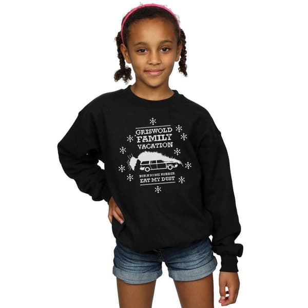 National Lampoon´s Christmas Vacation Girls Eat My Dust Sweatshirt
