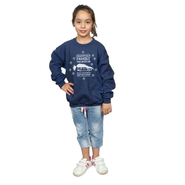 National Lampoon´s Christmas Vacation Girls Eat My Dust Sweatshirt