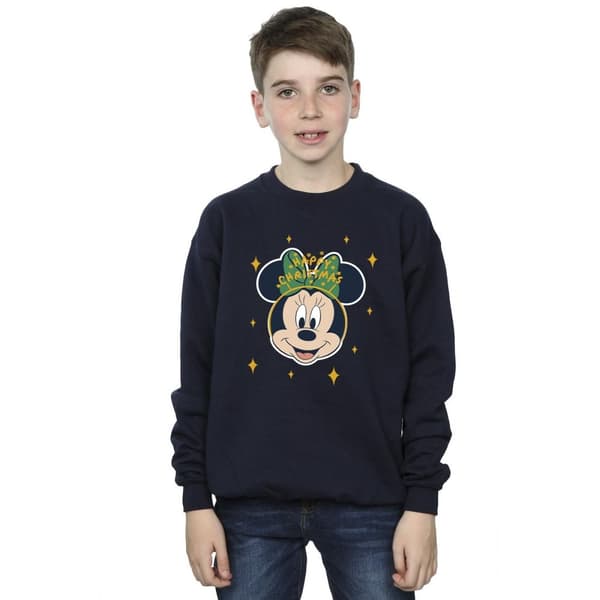 Disney Boys Minnie Mouse Happy Christmas Sweatshirt