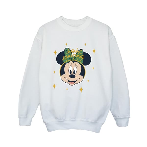 Disney Boys Minnie Mouse Happy Christmas Sweatshirt