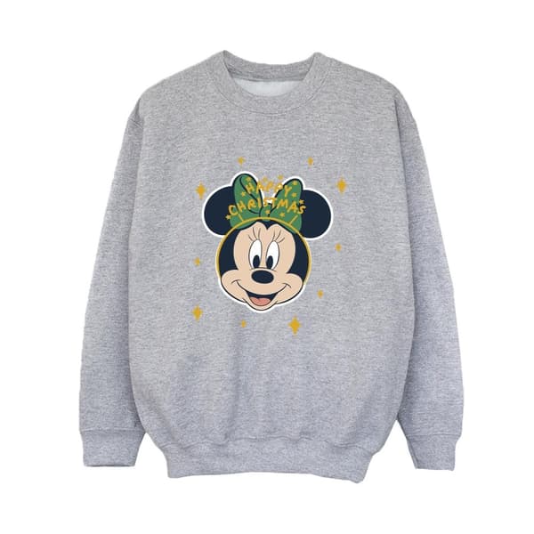 Disney Boys Minnie Mouse Happy Christmas Sweatshirt