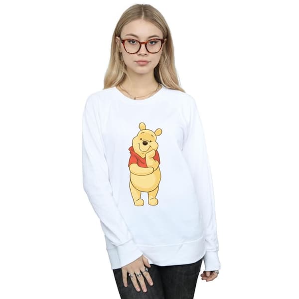 Disney Womens/Ladies Winnie The Pooh Cute Sweatshirt